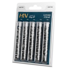 H&N Slug Sampler Set Hunting Pellets .218 Air Rifle Sample Pack Air Gun Ammo