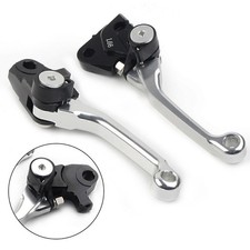 Bremshebel Kupplungshebel Motor Lenker für YAMAHA YZ 250F YZ 426F 2009-20 Silber