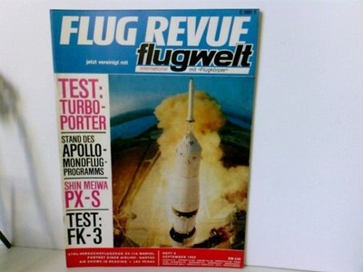 Flug Revue vereinigt mit flugwelt international mit Flugkörper Heft 09/1968 Dive