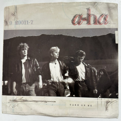 a_ha TAKE ON ME, LOVE IS REASON (45 POP P/S) #029011 PLAYS VG+
