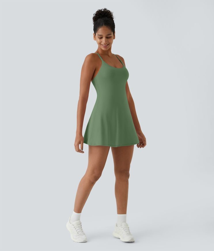 Halara Softlyzero Backless Active Tennis Dress Pl… - image 1