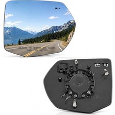 Right Passenger Side Mirror Glass Heated Passenger Blind Spot No-Anti-glare