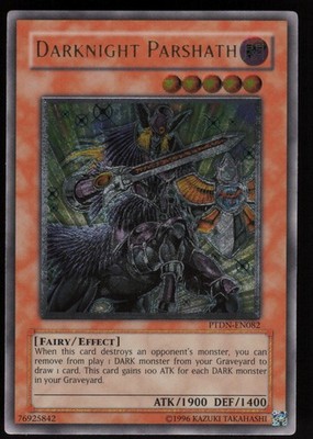 Darknight Parshath (UTR) PTDN-EN082 Ultimate Rare TWED ENHANCED YU-GI-OH
