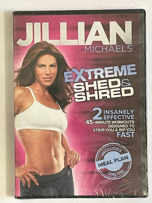 Jillian Michaels: Extreme Shed and Shred DVD 2011 Jillian Michaels NEW & SEALED