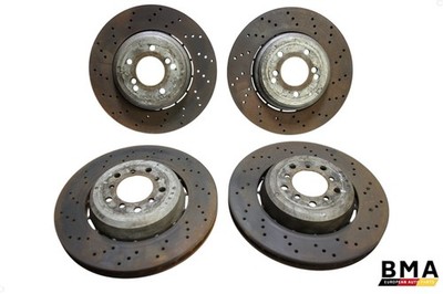 BMW M3 E90 E92 E93 Front & Rear Brake Disc Rotor Set (4) 2008 - 2013 OEM