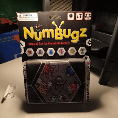 NumBugz - 10+ neue & verschiedene lustige Familienspiele zum Spielen in einer Bugz Reisetasche