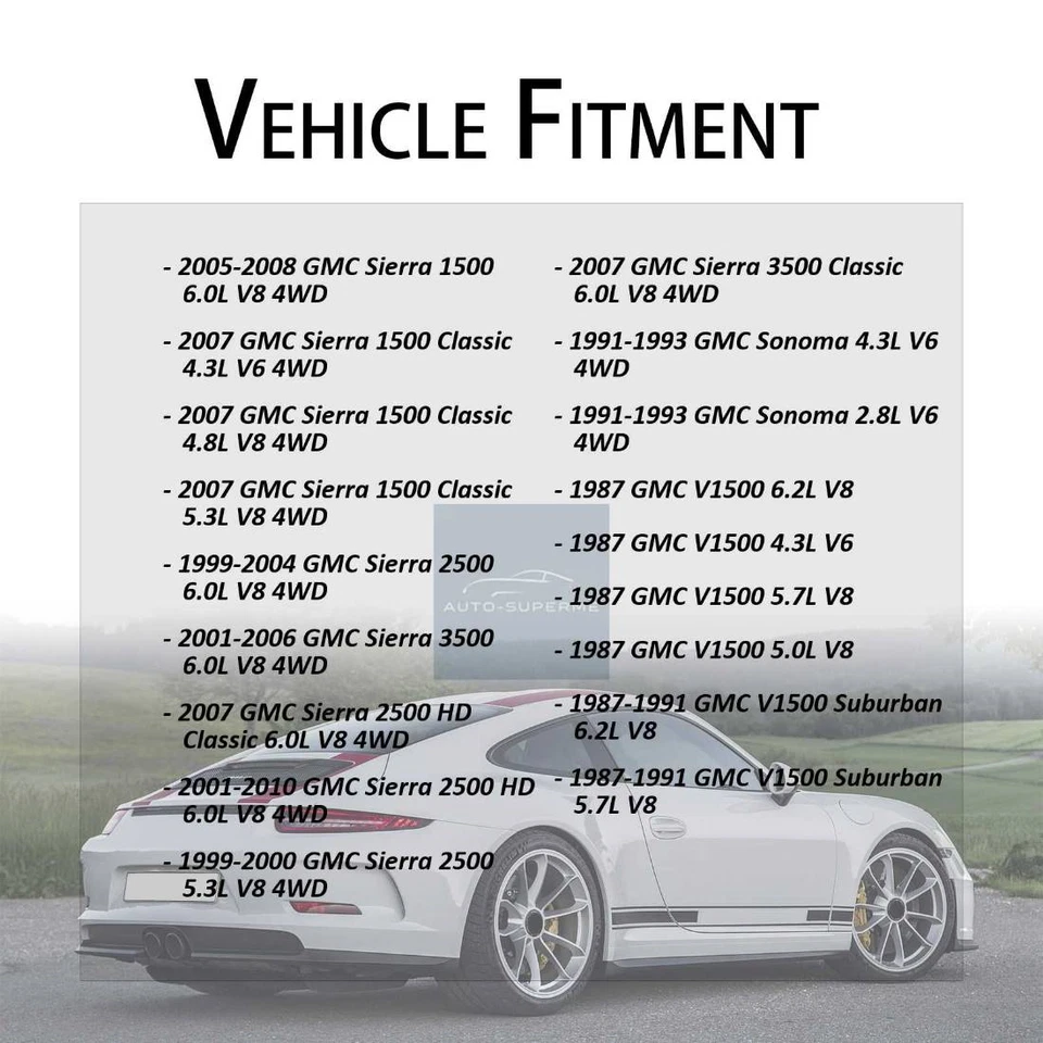 Montaje de transmisión manual compatible con GMC V1500 Suburban 6,2 L 1987-1991 Foto 3 de 4