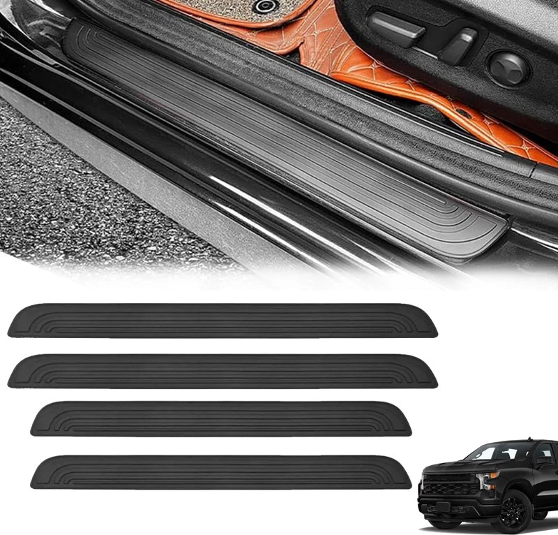 Protector universal de cubierta de goma para puerta de coche 4 piezas para Hyundai Foto 2 de 4