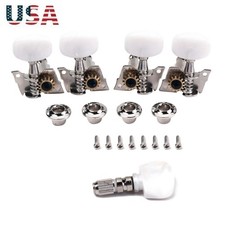 5Pcs Duable Zinc Alloy  PVC Banjo Guitar Machine Head Tuners Tuning Pegs/Key N