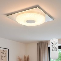 Deckenlampe Schlafzimmerlampe Deckenleuchte 3D Effekt Fernbedienung Dimmbar Led