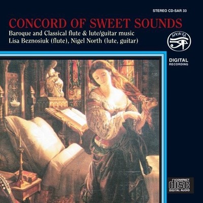 Lisa Beznosiuk/Nigel North Concord of Sweet Sounds (Beznosiuk, North) (CD) Album