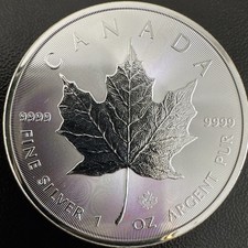 2023 Canada 1oz Silver Maple Leaf .9999 BU Queen Elizabeth II Coin