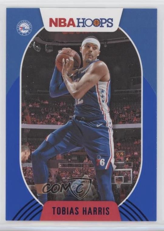 2020-21 Panini NBA Hoops Blue Tobias Harris #119 d0l