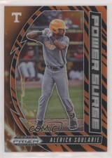 2020 Prizm Draft Picks Power Surge Tiger Stripes 75/99 Alerick Soularie 0b3