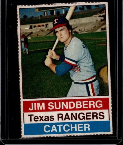 1976 Jim Sundberg [Hand Cut] #68