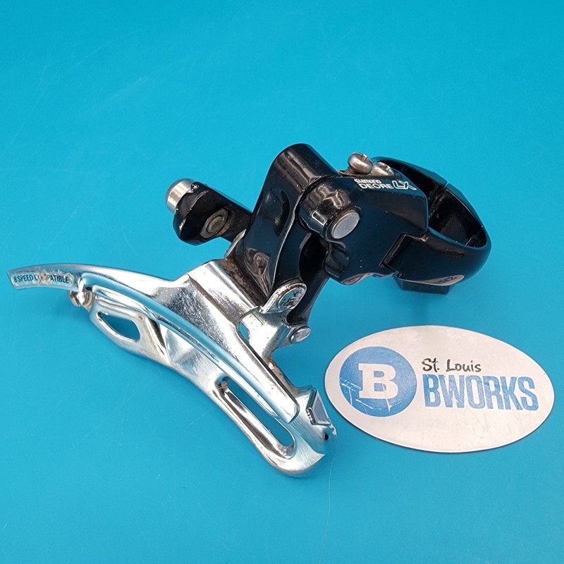 Shimano Deore LX FD-M565 Front Derailleur 34.9mm Clamp Top-Pull Vintage MTB  h25