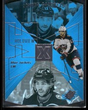 2023-24 Upper Deck #SPX-34 Johnny Gaudreau 1997-98 SPx Holoview Retros
