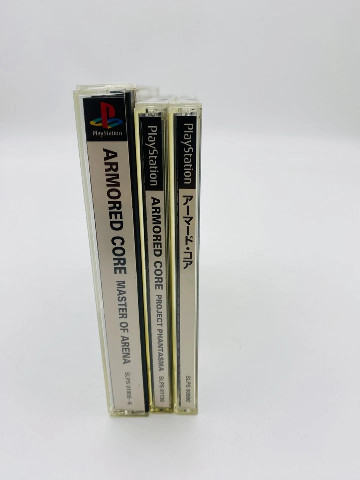 [Lot 3 Set ] Armored Core Project Phantasma Master Of Arena Playstation1 PS1 obi - Image 3 of 4