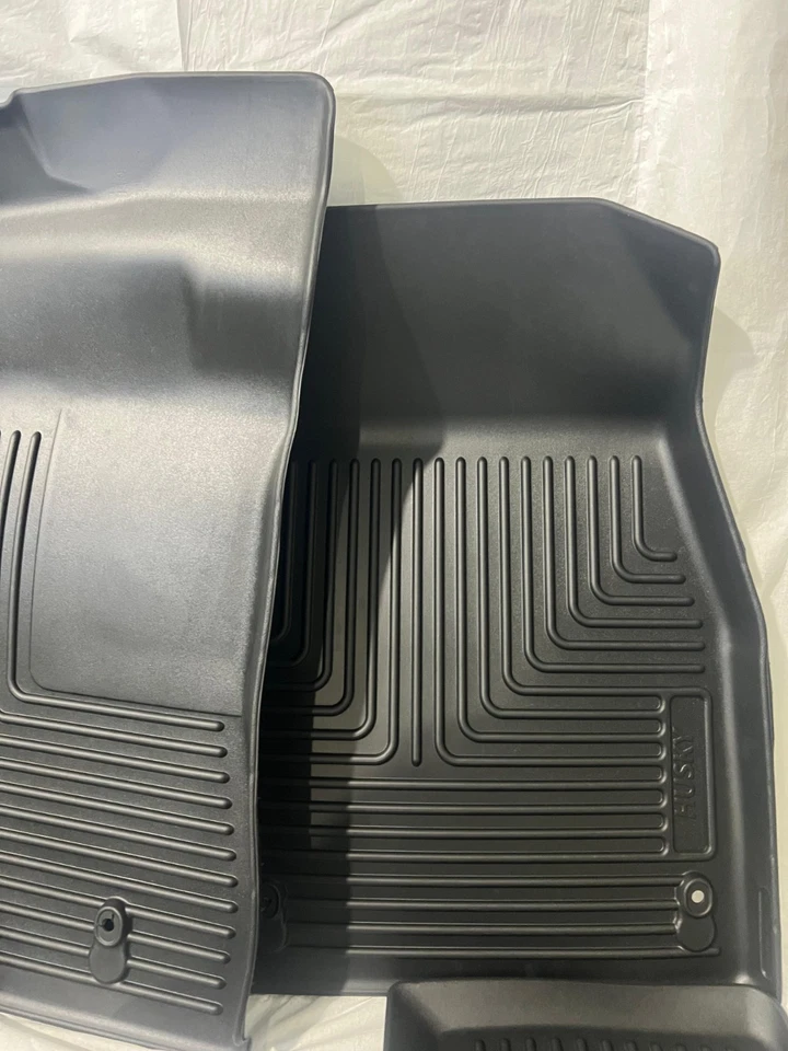 Weatherbeater Floor Mat Fits 2020-2025 Nissan Sentra Front & 2nd Row 3-pc Black Foto 3 de 4