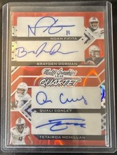 2024 Leaf Metal Auto Noah Fifita Brayden Dorman Conley Tetaitoa McMillan 4/9