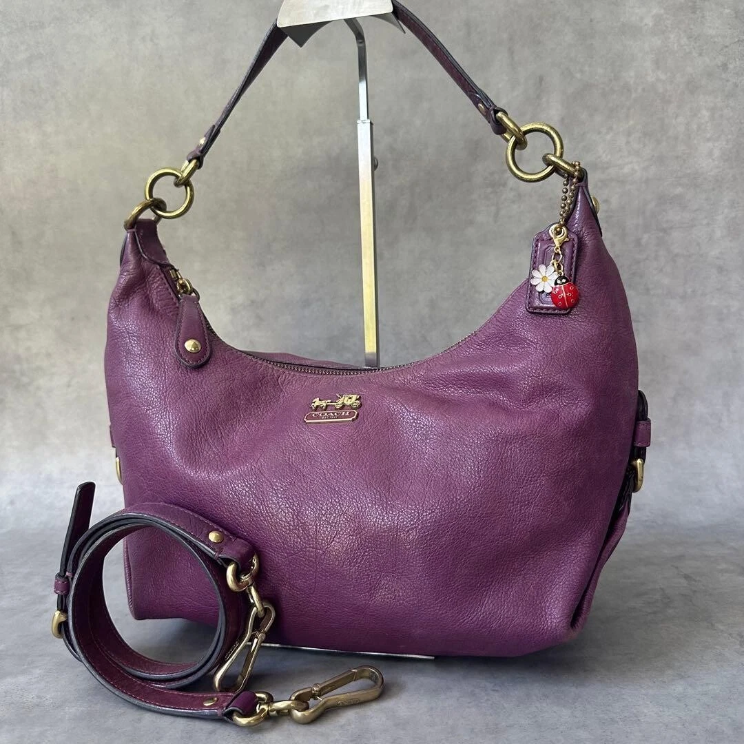 Coach Madison Shoulder Bag Purple Bags & Handbags for Women for