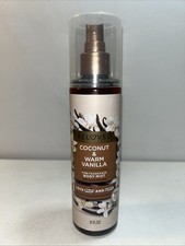 Beloved Coconut  Warm Vanilla Body Mist 8 Fl Oz New Fast Shipping