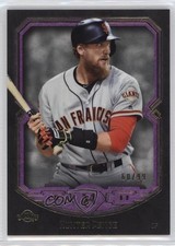 2017 Topps Museum Collection Amethyst Purple 60/99 Hunter Pence #51 0b0
