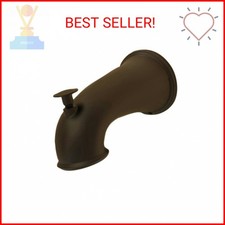 Danco Universal Tub Spout with Diverter, Fits 1/2 in Copper Pipe, 1/2 and 3/4 in