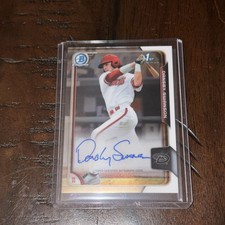 2015 Bowman Draft Chrome 1st Bowman Draft Pick Auto DANSBY SWANSON # BCA-DS