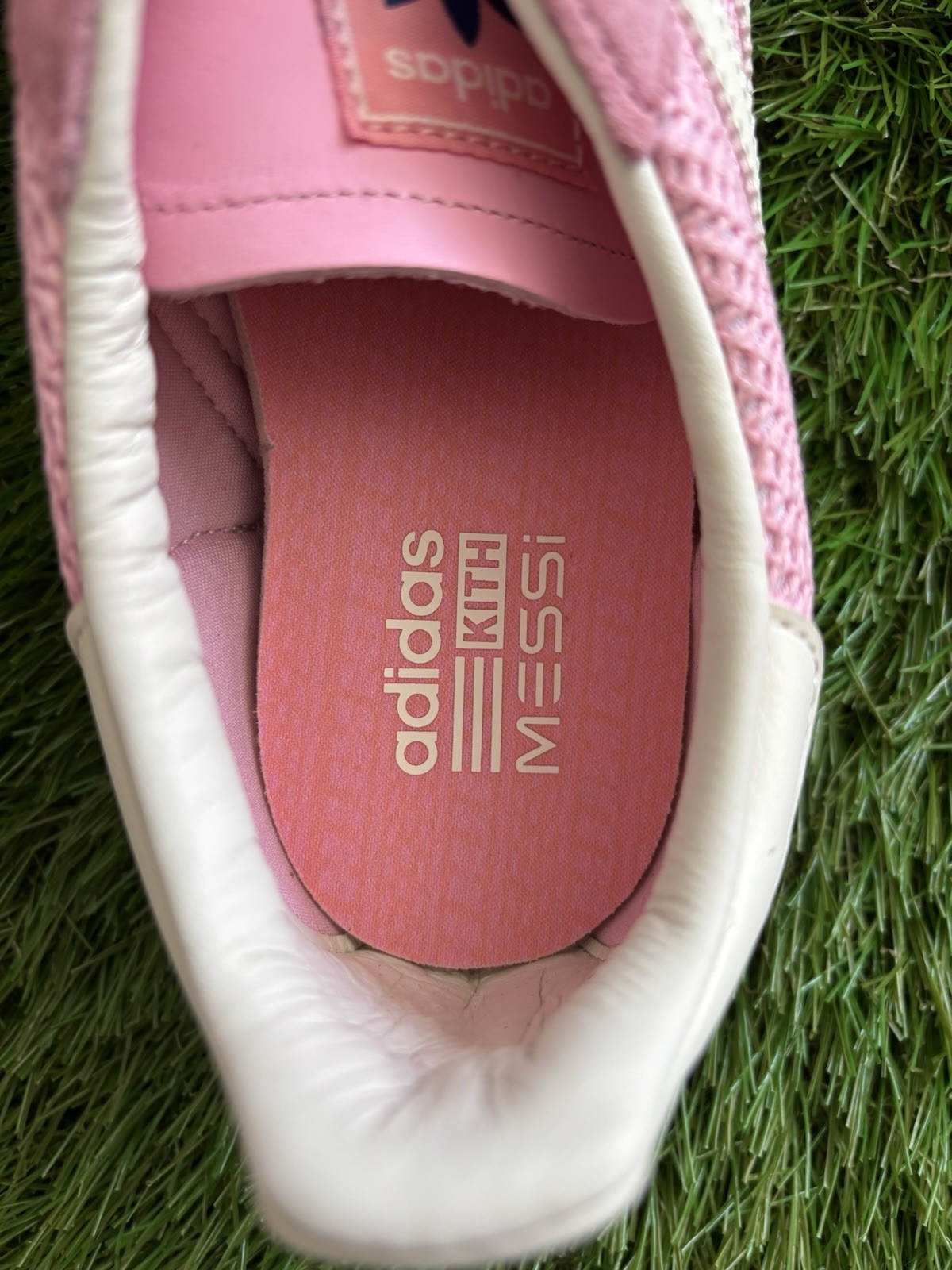 2026 Kith x Messi x adidas Handball Spezial “Light Pink” 6.5M *RARE* image 6