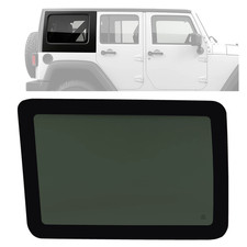 Right Side Rear Quarter Window Glass For 2007-2010 Jeep Wrangler 4 Door