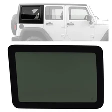 Right Side Rear Quarter Window Glass For 2007-2010 JEEP Wrangler 4 Door