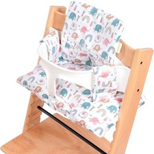 Waterproof  Extra Padded Soft Dining Chair Seat Cushion, Wipe Clean Cushion ...