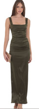 Green Petite Prom Dress - Lucy in the Sky - Long length - unworn, new
