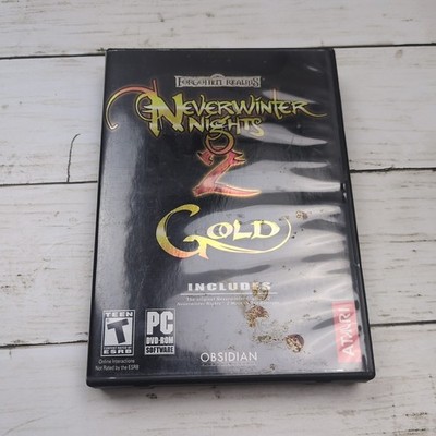 Neverwinter Nights 2 GOLD (PC DVD-ROM, 2008) Windows Computer Game W/ Manual