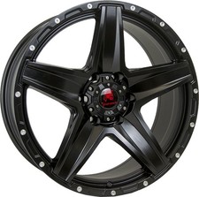 Alloy Wheels 20" Tomahawk Apache Black Matt For Nissan Frontier [Mk2] 04-15