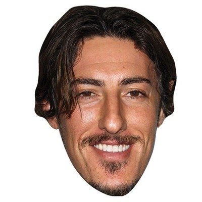 Eric Balfour Big Head. Larger than life mask.