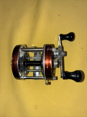 #ad AMBASSADEUR MODEL 5500 HIGH SPEED LEVELWIND BAITCASTING REEL RARE BROWN MODEL $75.00