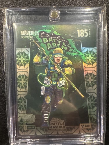 Bo Jackson Battle Arena Maverick Grandma’s Linoleum Glow Battle Foil Rare SSP