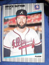 1989 Fleer - Bruce Sutter #603