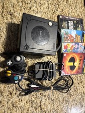 nintendo gamecube console with 4 games bundle Tested  C-5 
