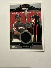 Topps 2005 All-Star Stitches David Ortiz ASR-DO Red Sox Houston Memorabilia Card