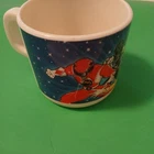 Vintage 1994 Mighty Morphin Power Rangers Plastic Cup Mug PMC Original Nostalgic