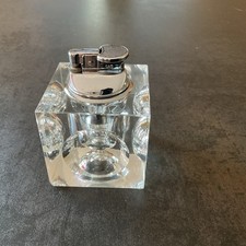 briquet de table En Verre  Moulé  Ice Cube 