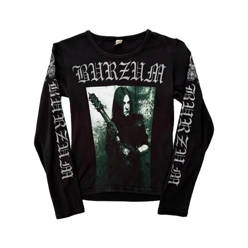 Burzm 98 90s Vintage Varg Concert Tour Misanthropy Gir 1990s vintage concert t-shirt, vintage, single stitch, B+ condition