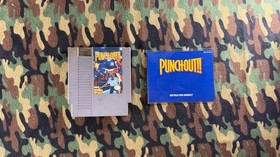Lot 5 NES Games w Manuals Punch-Out Dragon Warrior WWF Blades Wizards Warriors