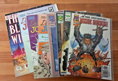 Bundle of Comics based on Action Characters (Marvel, Now, Paramount, Zone, Aple)