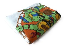 VTG 1990 Mirage Studios - Teenage Mutant Ninja Turtles Twin Size Flat Bed Sheet