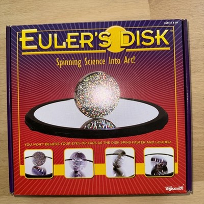 DaMert Company Euler's Disk Spinning Science Into Art Kinetic Toy 791709