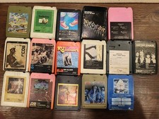 LOT of 16 Various Artists 8-Track. All uncommon.